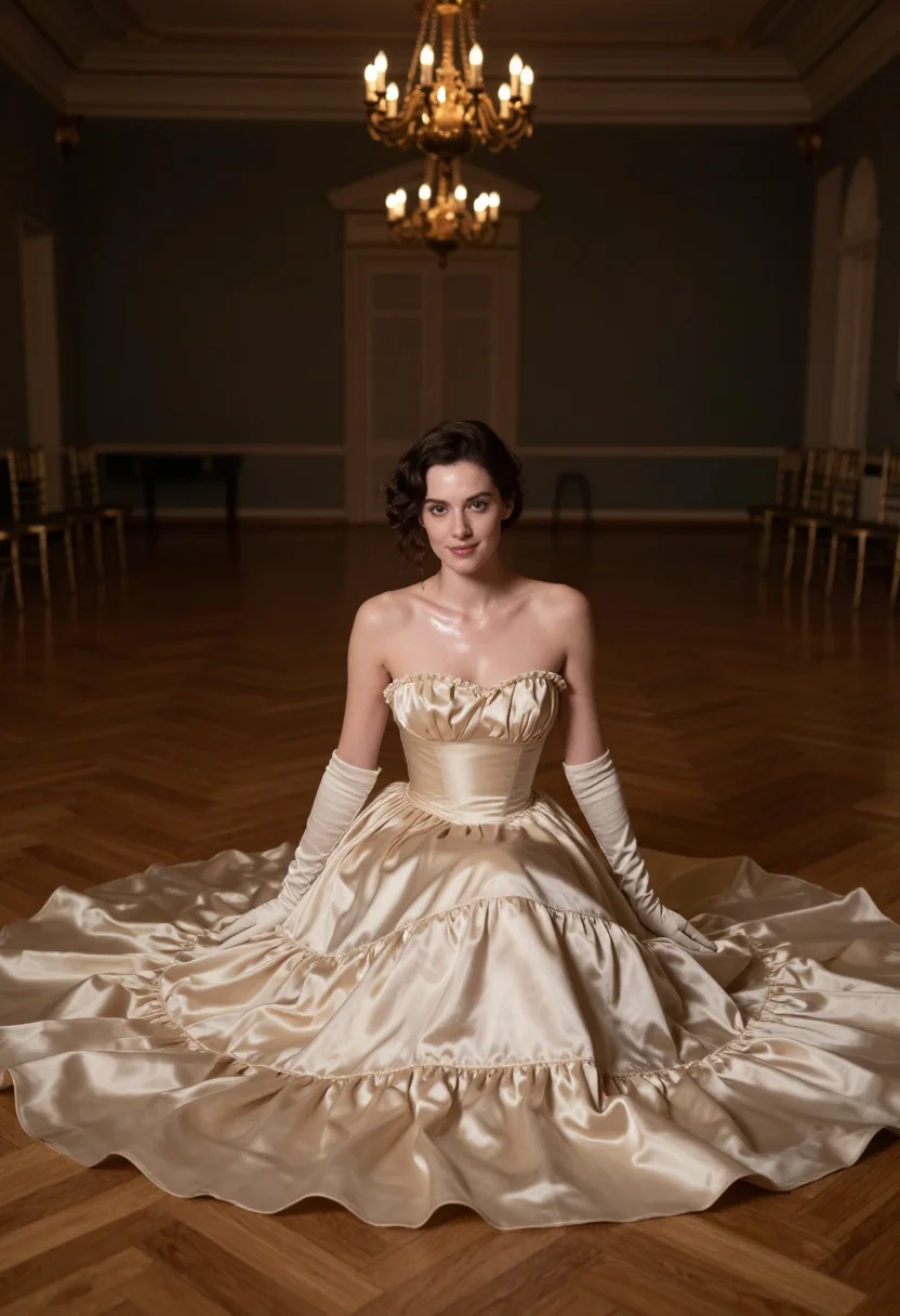 AI second empire sample — portrait of a woman, full-length portrait of a French woman 